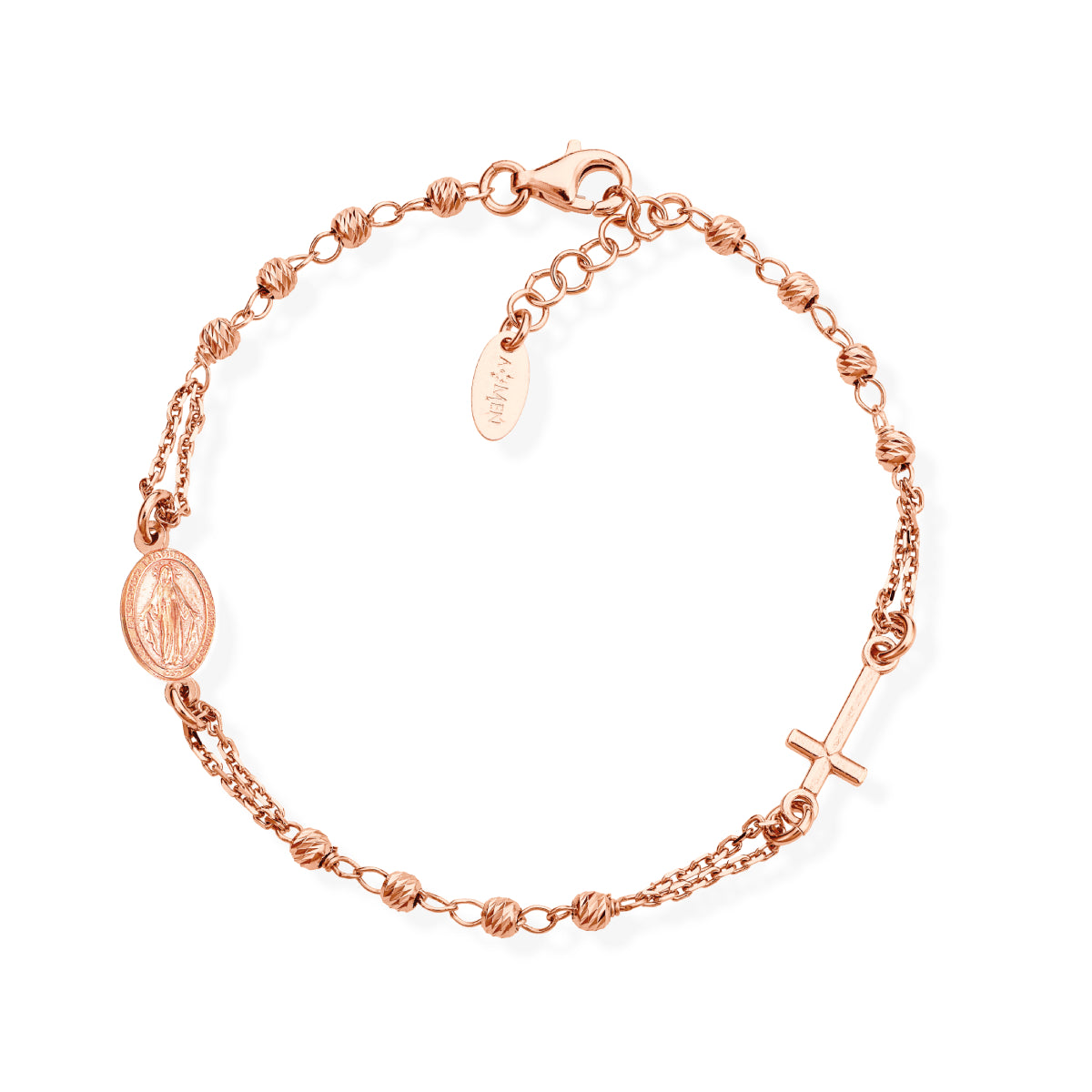 Rosari In Argento | Bracciale rosario | BRORD3