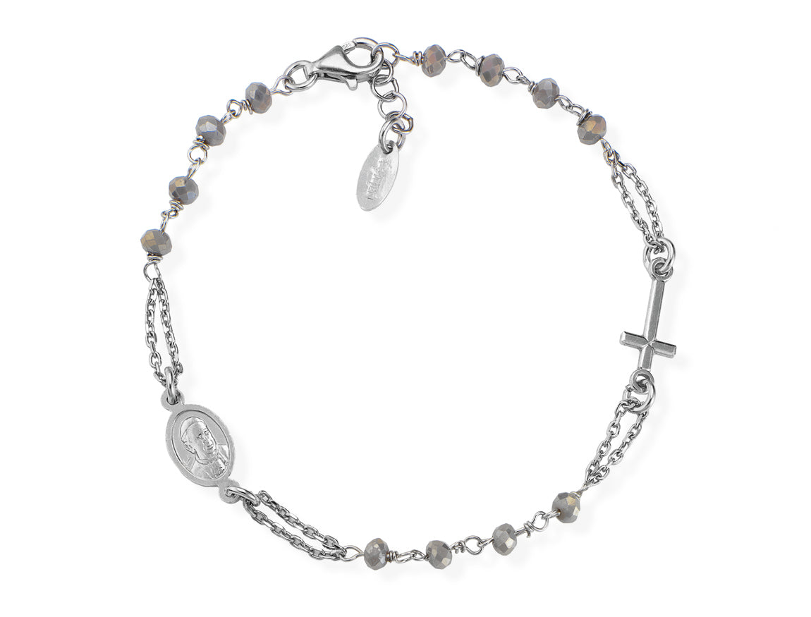 Rosari Con Cristalli | Bracciale rosario | BROBF3