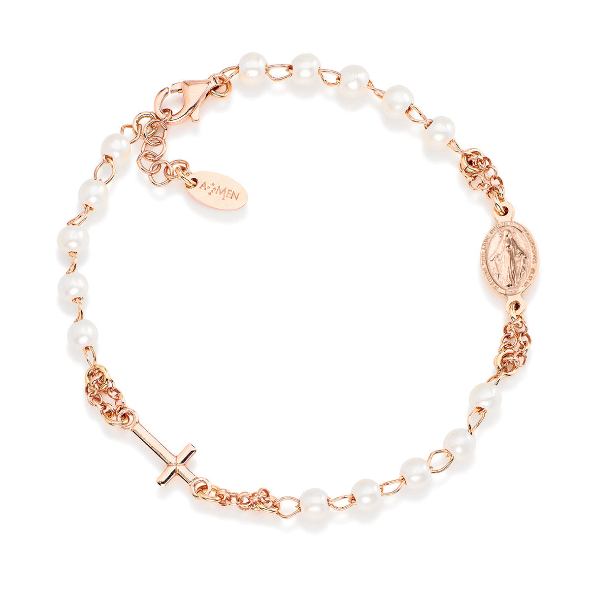 Rosari Con Perle | Bracciale rosario | BRORB3