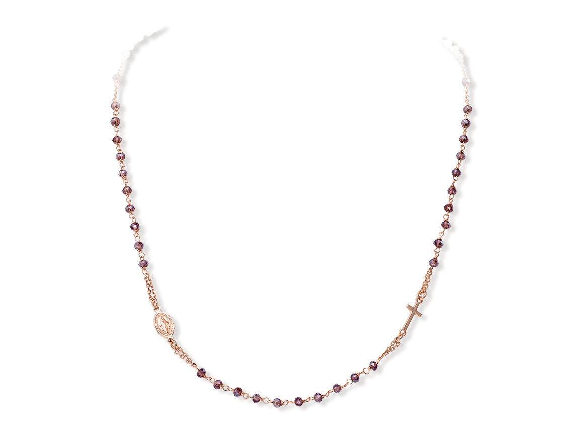 Rosari Con Cristalli | Collana | CRORVI3