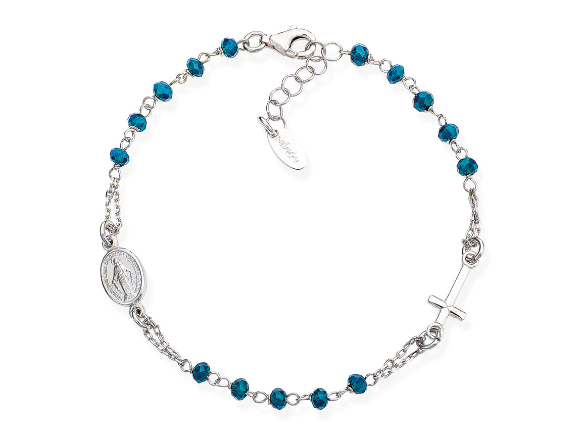 Rosari Con Cristalli | Bracciale rosario | BROBBL3
