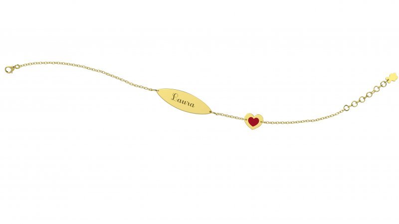 Targhetta | Bracciale | NGLD0038