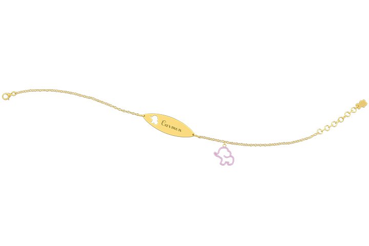 Targhetta | Bracciale | NGLD0039