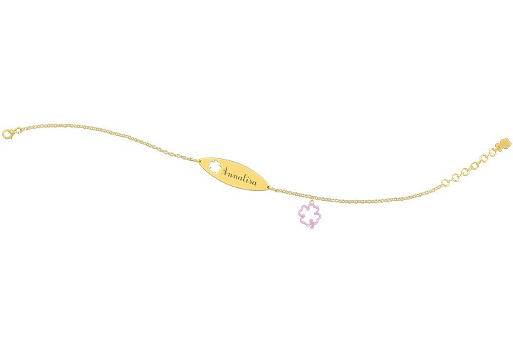 Targhetta | Bracciale | NGLD0042