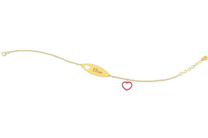 Targhetta | Bracciale | NGLD0045