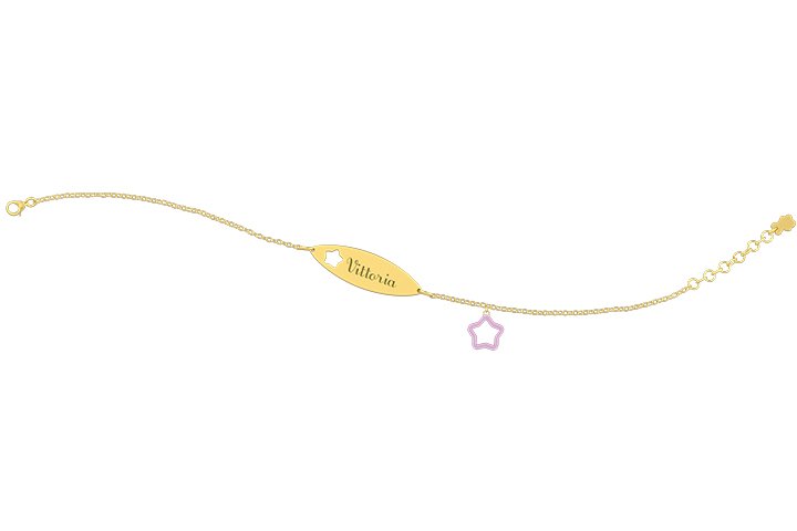 Targhetta | Bracciale | NGLD0046