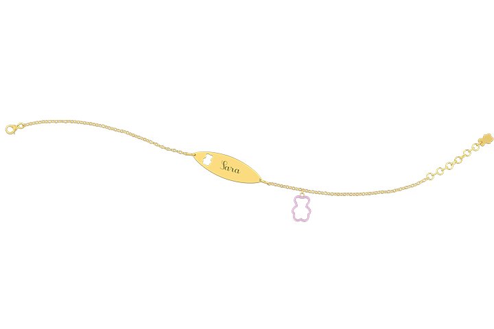 Targhetta | Bracciale | NGLD0048