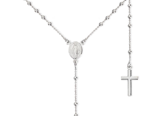 Rosari In Argento | Collana | CRO25B