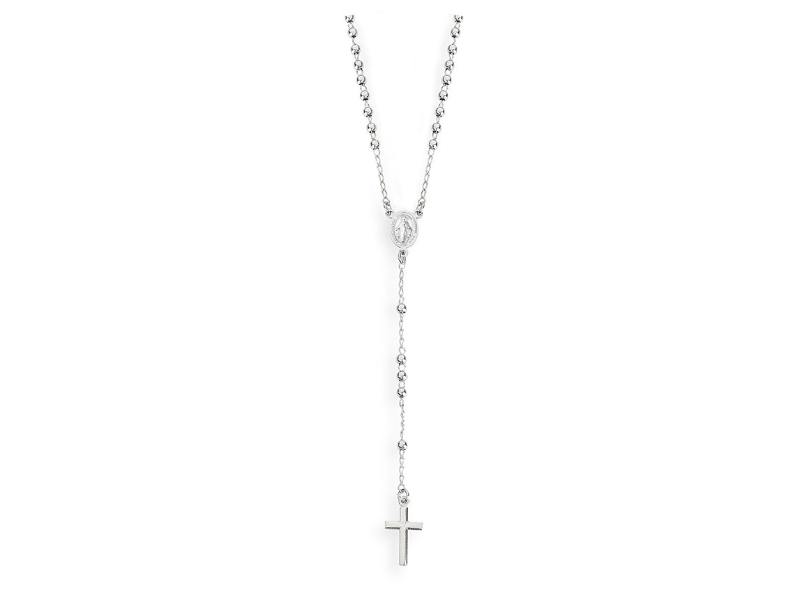 Rosari In Argento | Collana | CRO30B