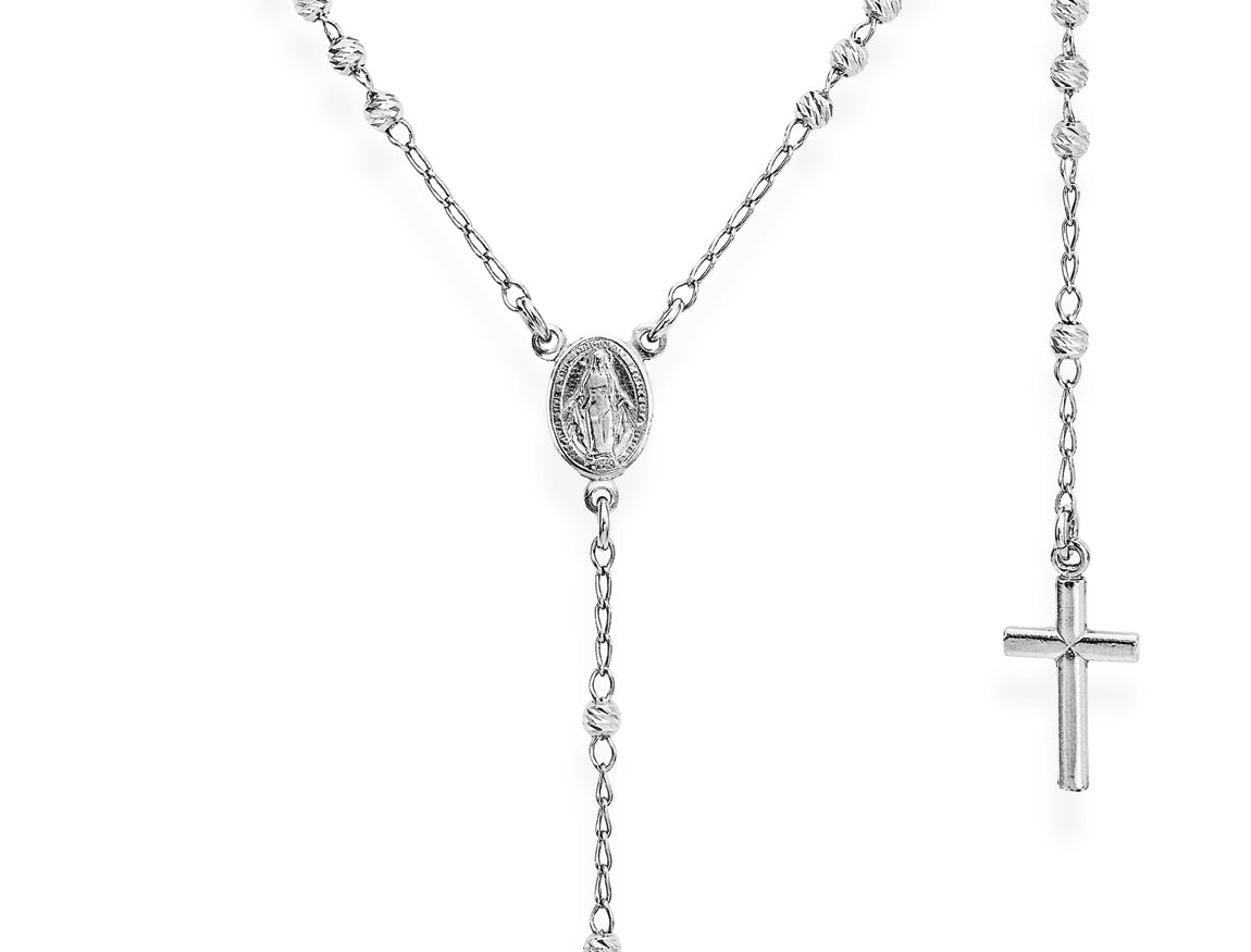 Rosari In Argento | Collana | CRO30BD