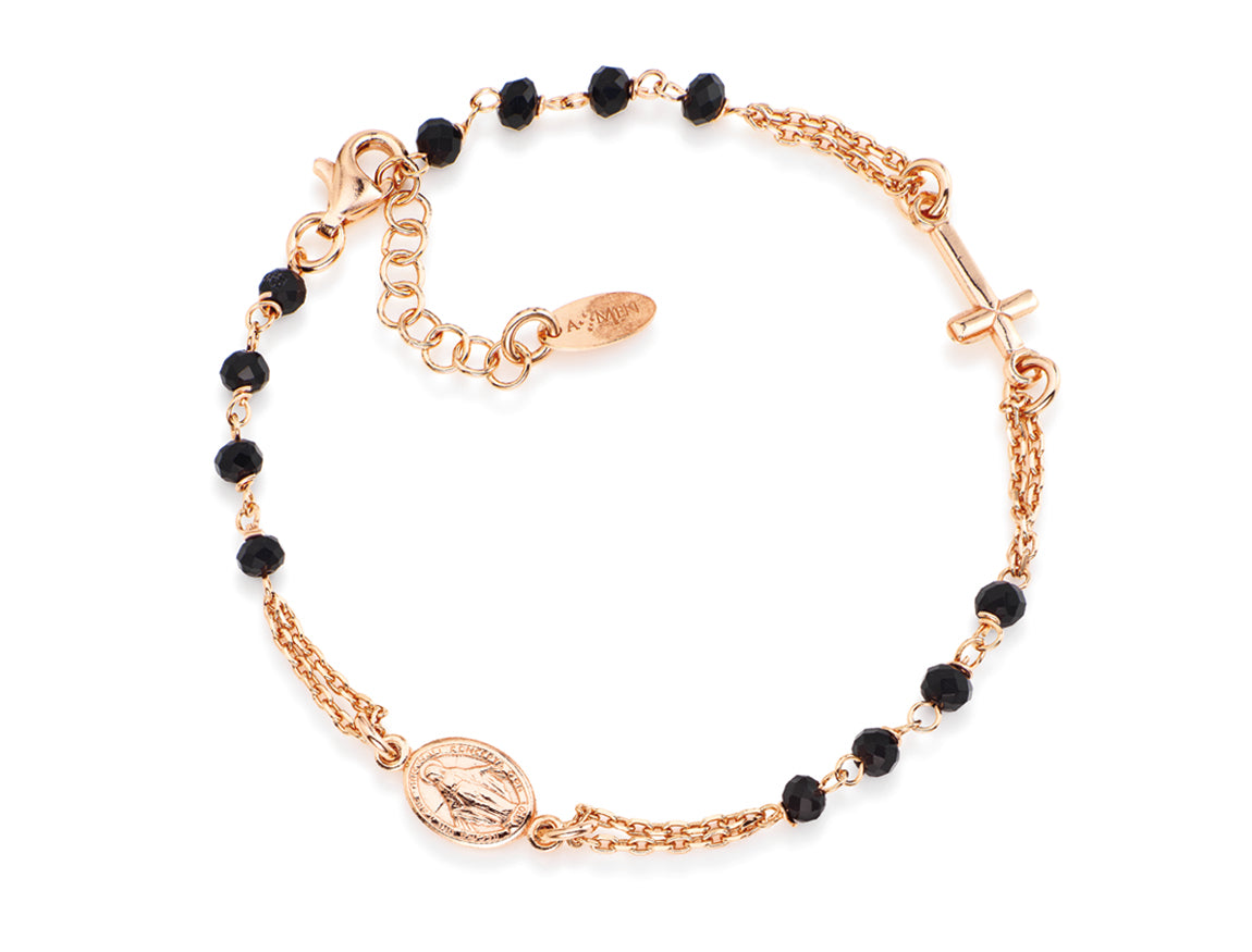 Rosari Con Cristalli | Bracciale rosario | BRORN3