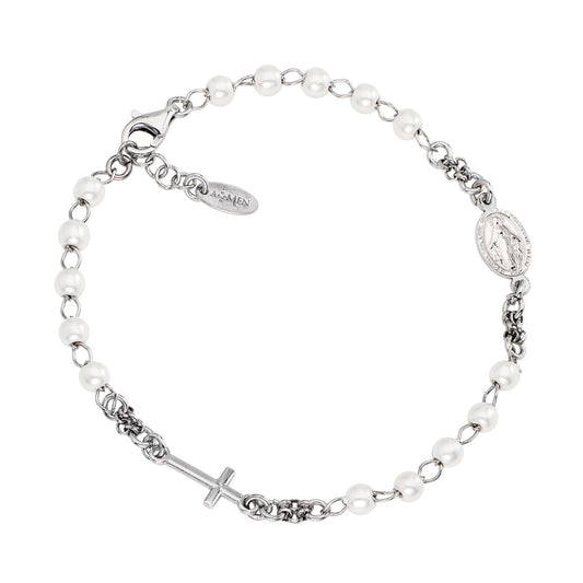 Rosari Con Perle | Bracciale rosario | BROBB3