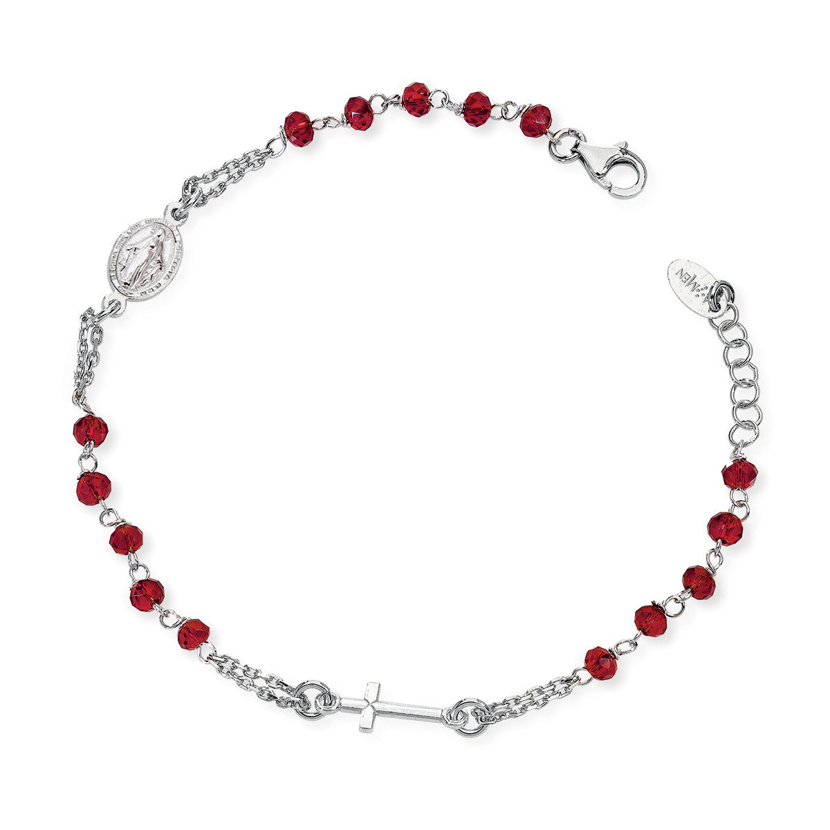 Rosari Con Cristalli | Bracciale rosario | BROBR3