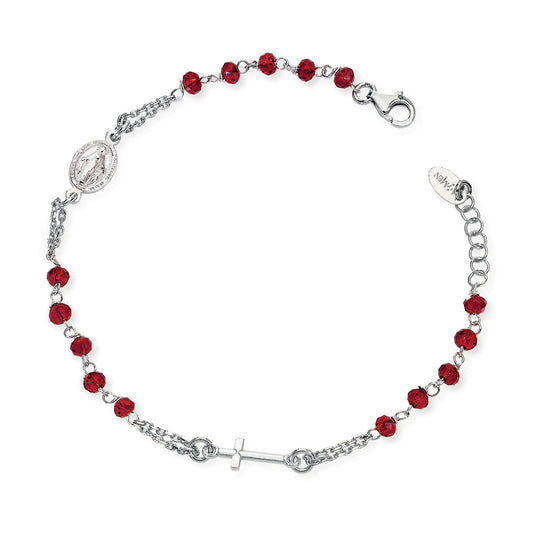 Rosari Con Cristalli | Bracciale rosario | BROBR3