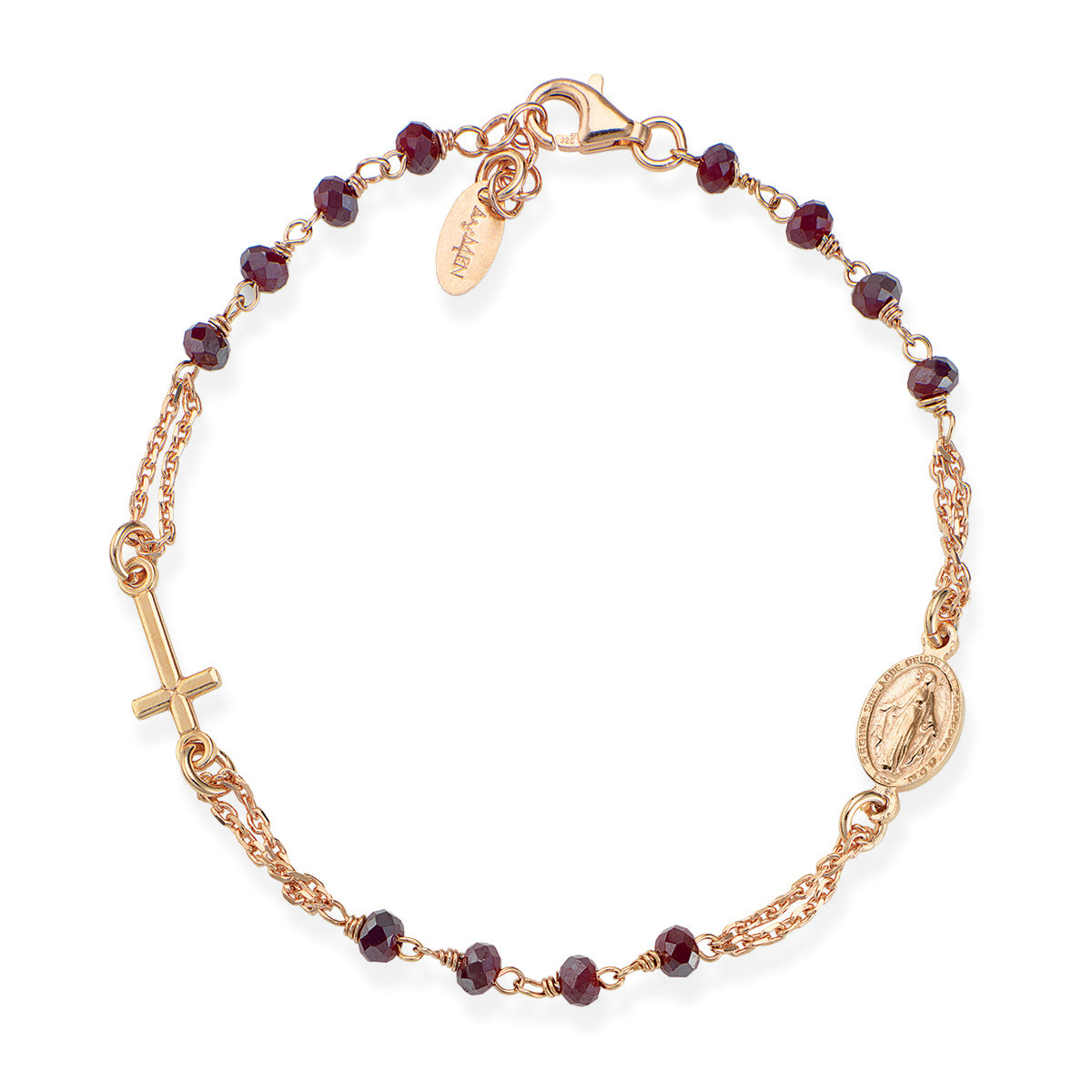 Rosari Con Cristalli | Bracciale rosario | BRORA3