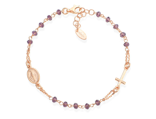 Rosari Con Cristalli | Bracciale rosario | BRORL3