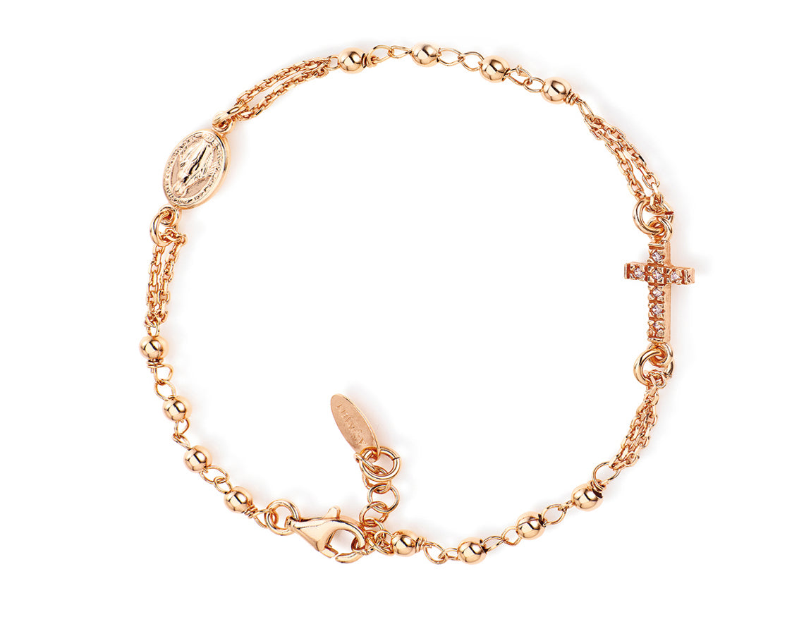 Rosari In Argento | Bracciale rosario | BRORZ3