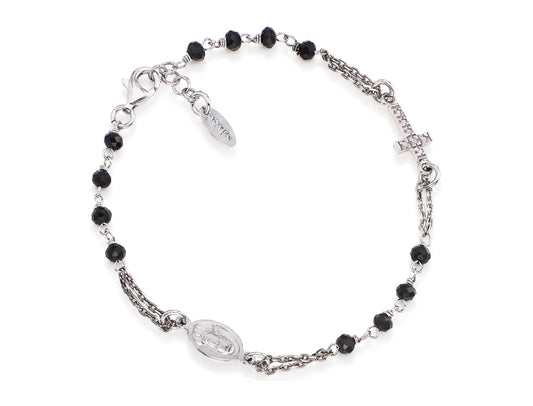 Rosari Con Cristalli | Bracciale rosario | BROBNZ3