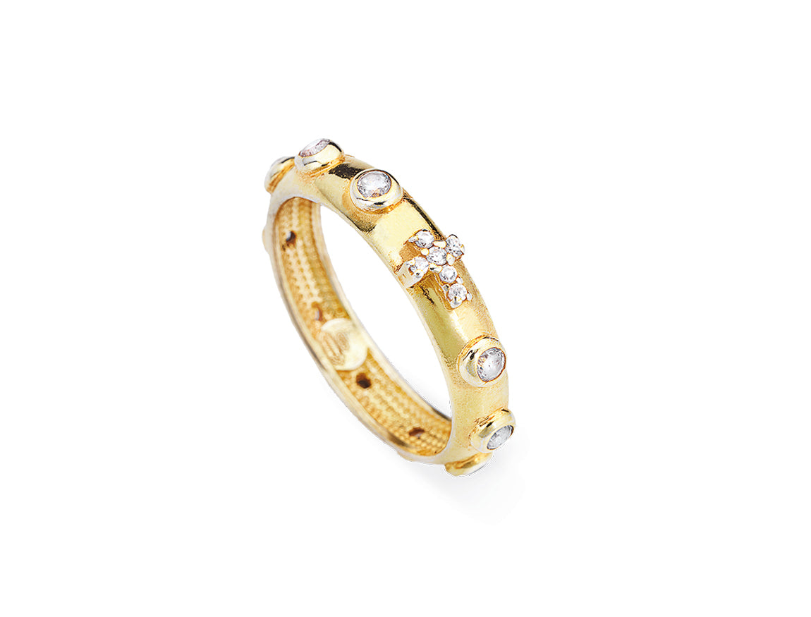 Rosari In Argento | Anello | AROGB-12