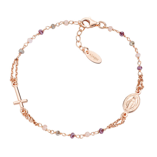 Rosari Con Cristalli | Bracciale rosario | BRO10RARTO3