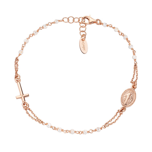 Rosari Con Cristalli | Bracciale rosario | BRO10RBI3