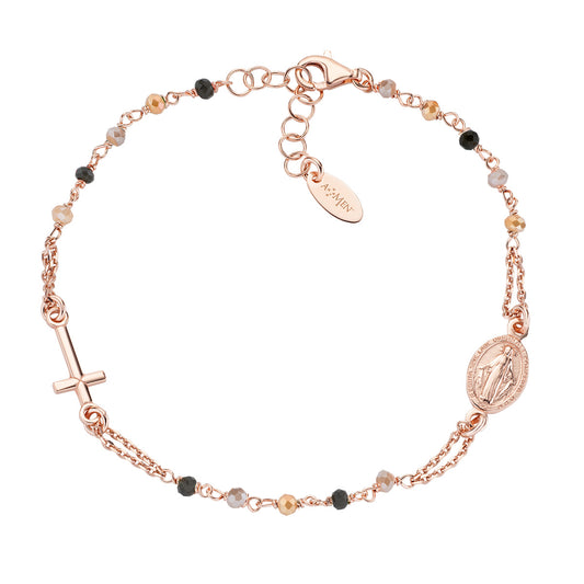 Rosari Con Cristalli | Bracciale rosario | BRO10RMMM3