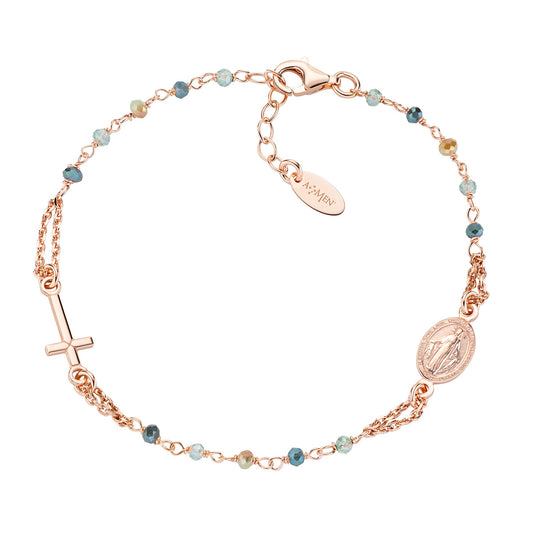 Rosari Con Cristalli | Bracciale rosario | BRO10RVVV3