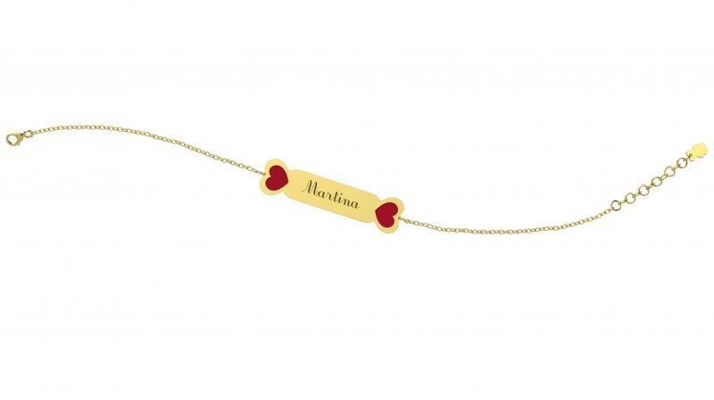 Targhetta | Bracciale | NGLD0025