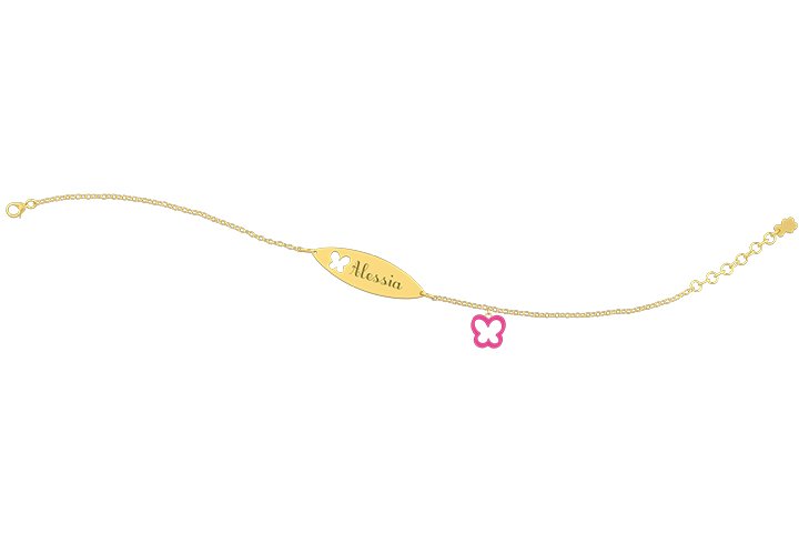 Targhetta | Bracciale | NGLD0051