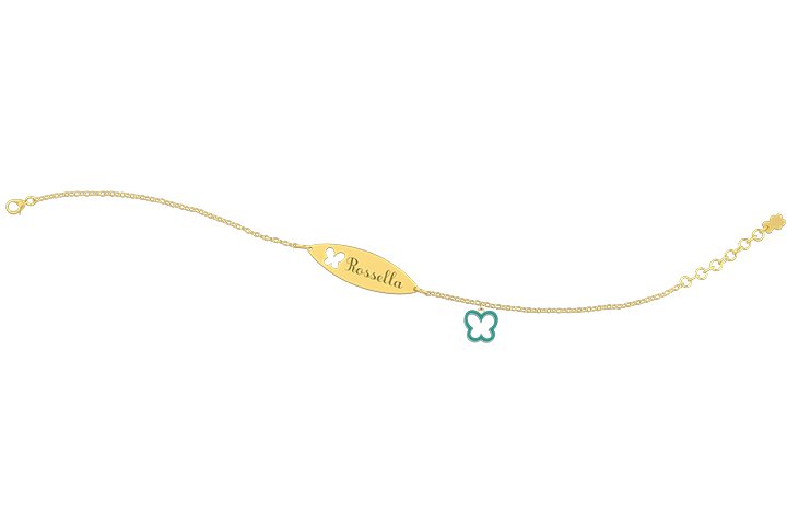 Targhetta | Bracciale | NGLD0052