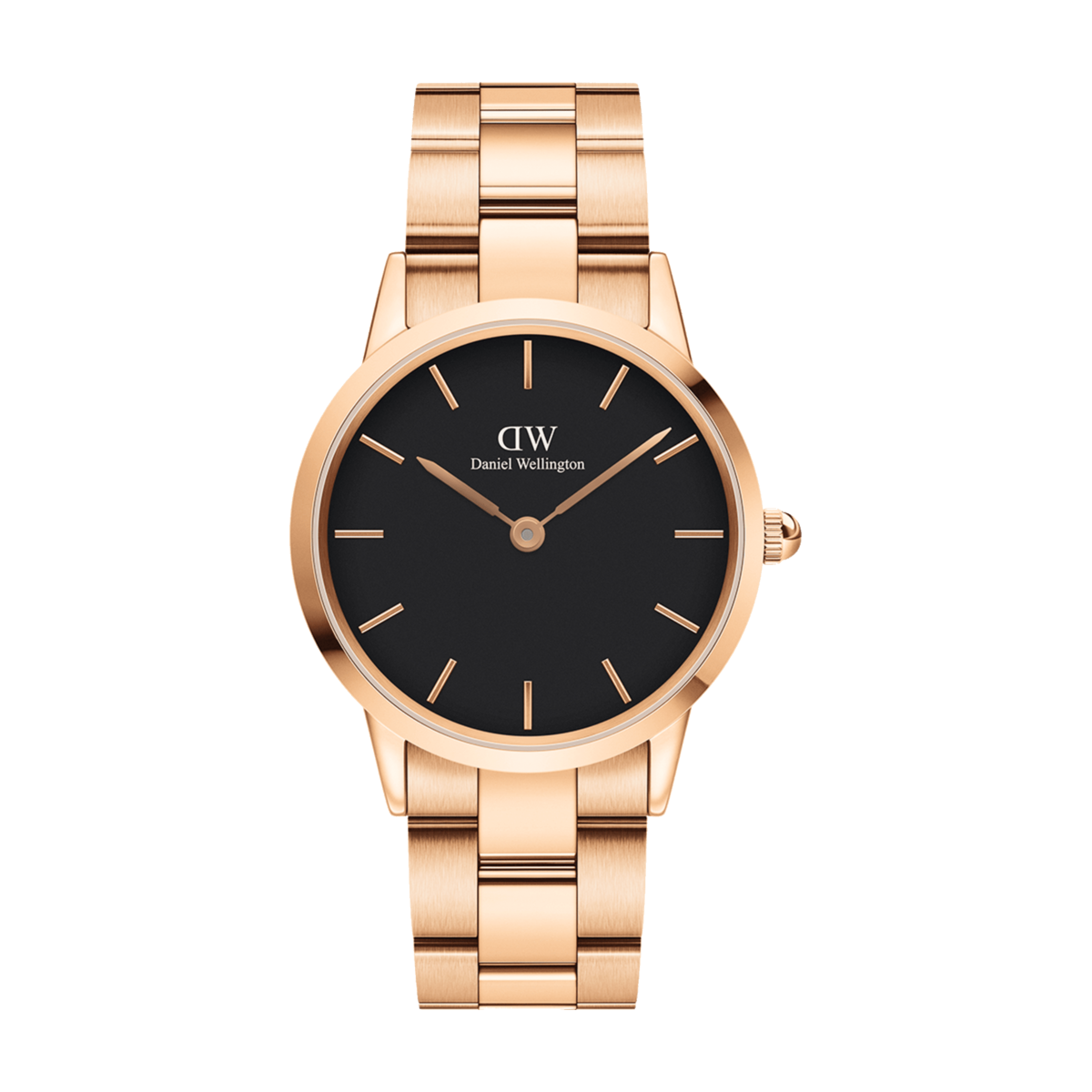 Daniel Wellington | Orologio | Iconic Link Black Rose Gold