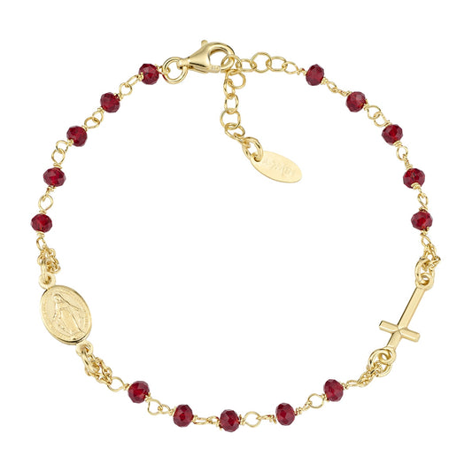 Rosari Con Cristalli | Bracciale rosario | BROGR3
