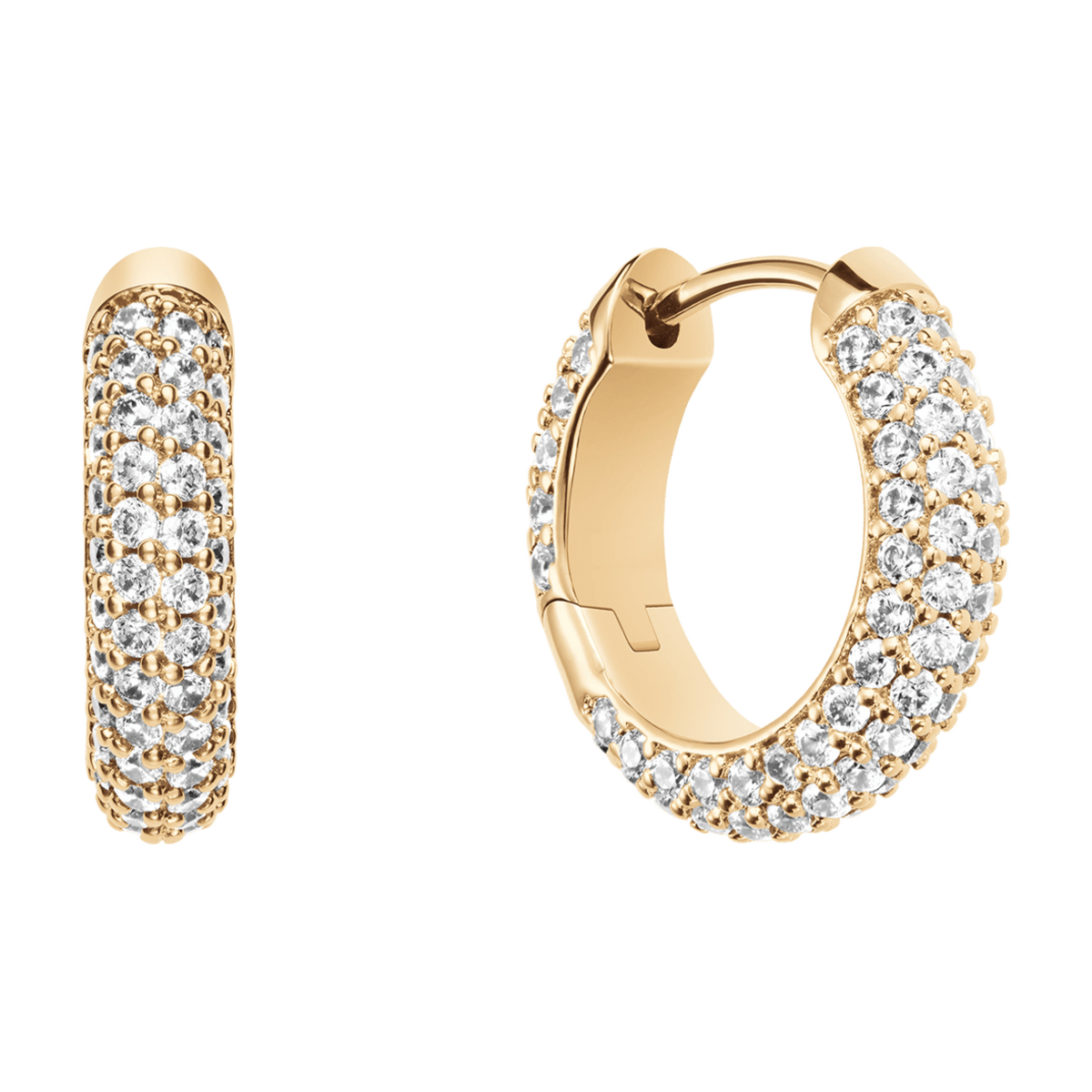 Daniel Wellington | Orecchini | Pave' Crystal Earrings Gold