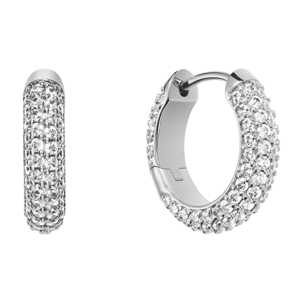 Daniel Wellington | Orecchini | Pave' Crystal Earrings Silver