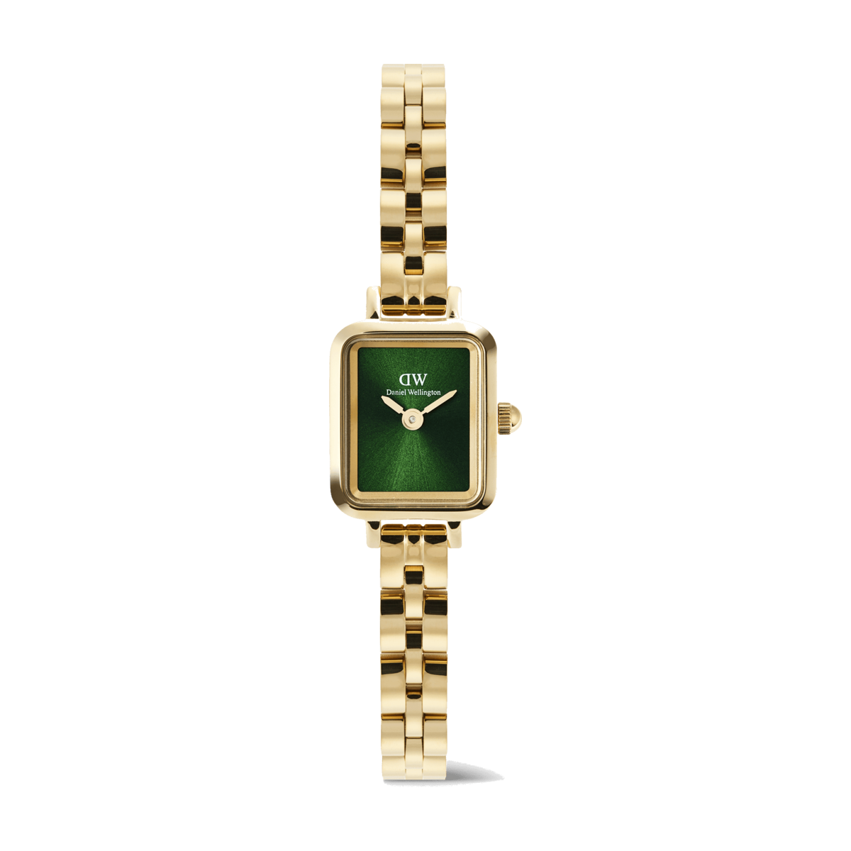 Daniel Wellington | Orologio | Quadro Mini Arch 3-link Emerald Sunray Gold