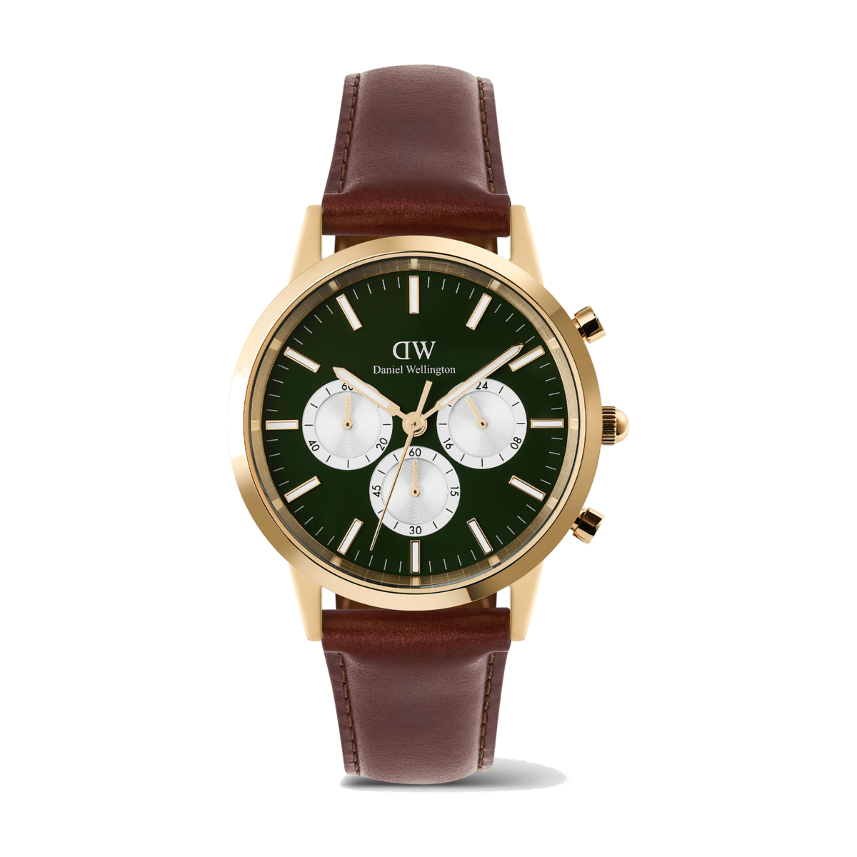 Daniel Wellington | Orologio | Iconic Chronograph St Mawes Emerald Panda Gold