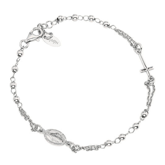 Rosari In Argento | Bracciale | BRO20B3