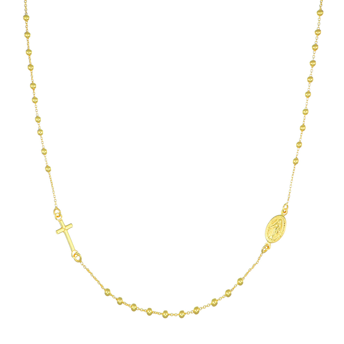 Rosari In Argento | Collana | CROG20
