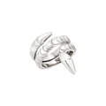 Anello da donna Breil della collezione Hypnotic, in acciaio color argento, misura 16.