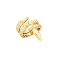 Anello da donna Breil della collezione Hypnotic, in acciaio color oro, misura 16.