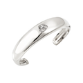 Bracciale da donna Breil della collezione Amor Lux, con cristalli, in acciaio color argento.