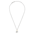 Collana uomo Good Omen in acciaio inossidabile con pendente a forma di tigre, simbolo di forza e coraggio scelto per aprire questa linea di collane a tema simbolico.