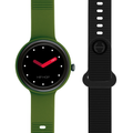 Hip Hop Next e' lo smartwatch con cassa in ABS nera e display da 1,09 pollici, pensato per un uso quotidiano tra notifiche, sport e monitoraggio del benessere.