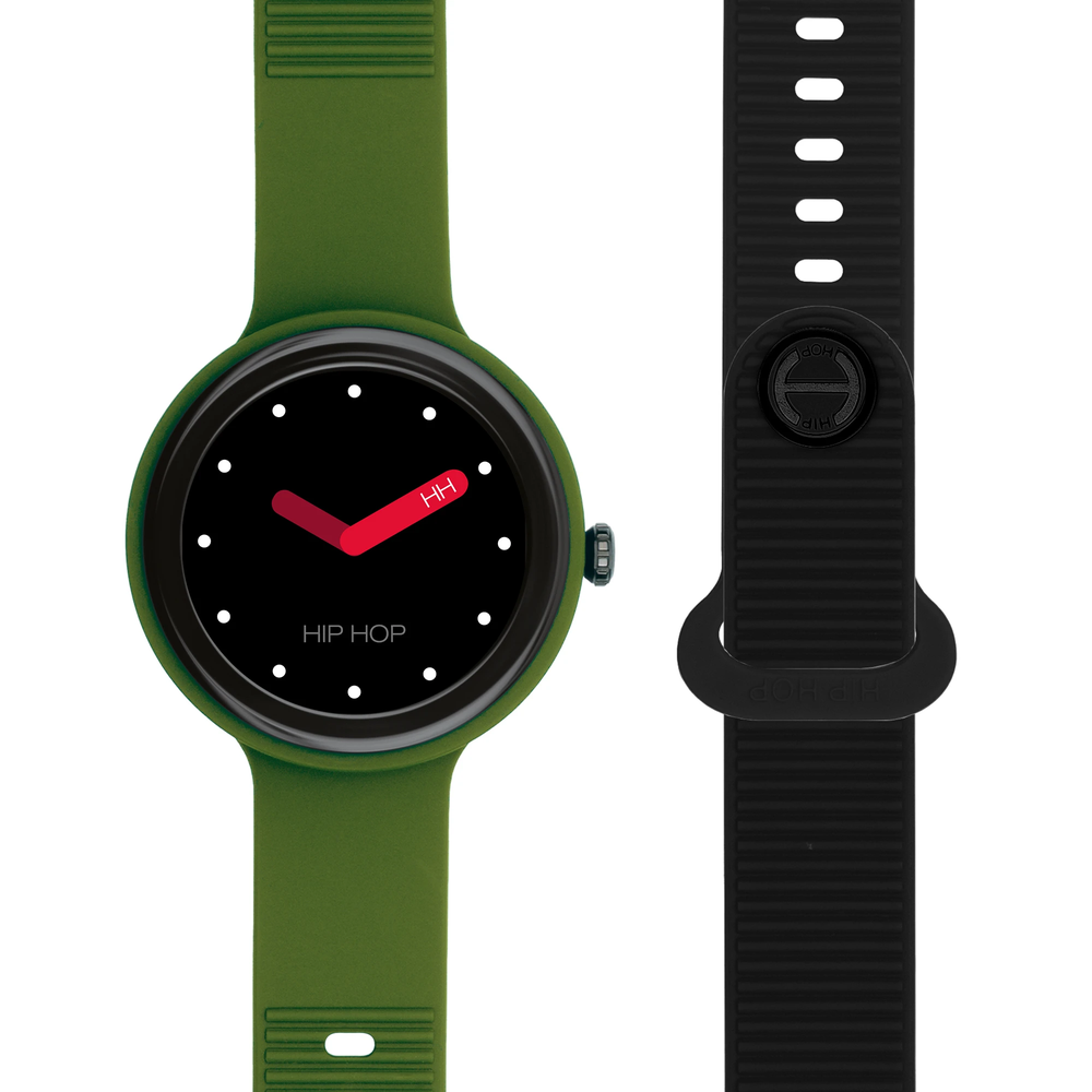 Hip Hop Next e' lo smartwatch con cassa in ABS nera e display da 1,09 pollici, pensato per un uso quotidiano tra notifiche, sport e monitoraggio del benessere.