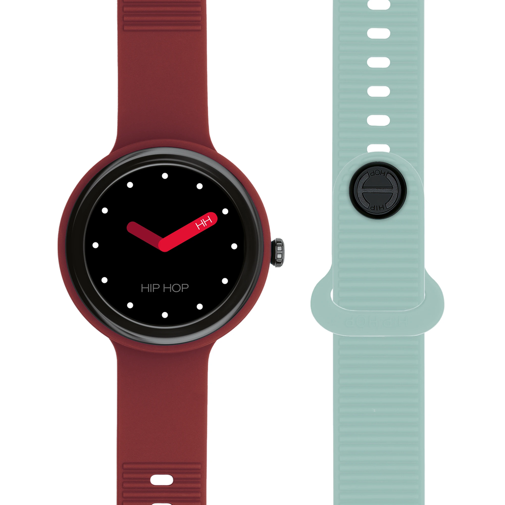 Hip Hop Next e' lo smartwatch con cassa in ABS nera e display da 1,09 pollici, pensato per un uso quotidiano tra notifiche, sport e monitoraggio del benessere.