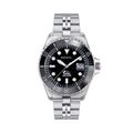 L'orologio da uomo Manta Heritage reinterpreta il design dei modelli Manta di fine anni '70, animato da un movimento al quarzo TMI VJ42 e impermeabile fino a 20 ATM (200 metri).