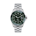 L'orologio da uomo Manta Heritage reinterpreta il design dei modelli Manta di fine anni '70, animato da un movimento al quarzo TMI VJ42 e impermeabile fino a 20 ATM (200 metri).