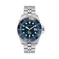 L'orologio da uomo Manta Heritage reinterpreta il design dei modelli Manta di fine anni '70, animato da un movimento al quarzo TMI VJ42 e impermeabile fino a 20 ATM (200 metri).