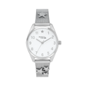 Orologio donna solo tempo, cassa in acciaio da 30 mm.