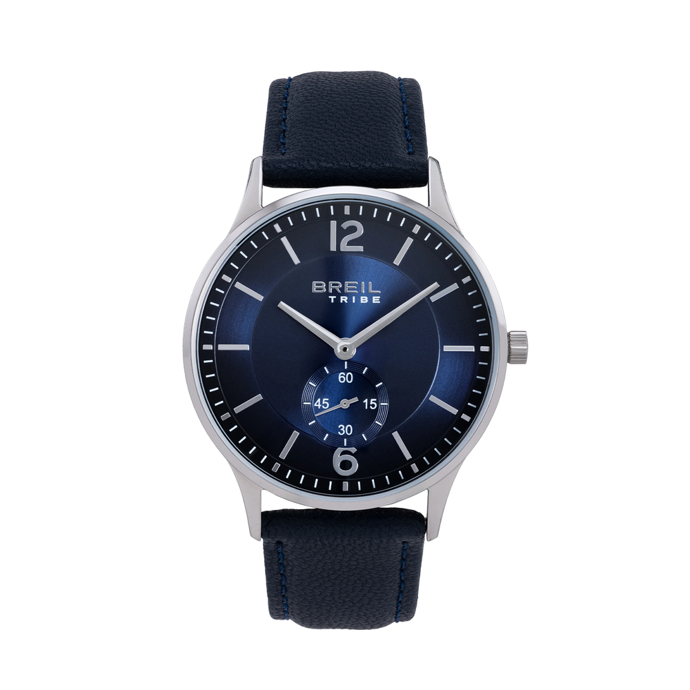 Orologio da uomo Breil Tribe della collezione Belmont, in acciaio color argento.